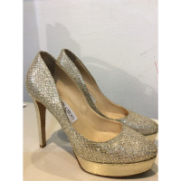 Jimmy Choo Pumps/Peeptoes en Doré