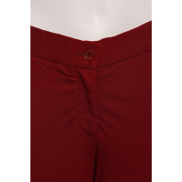 Dolce & Gabbana Hose aus Baumwolle in Rot