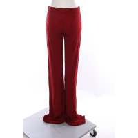 Dolce & Gabbana Paio di Pantaloni in Cotone in Rosso