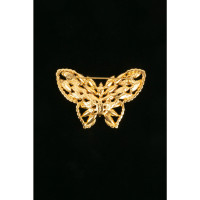 Yves Saint Laurent Broche in Goud