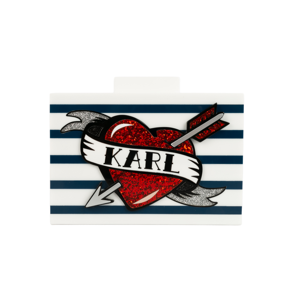 Karl Lagerfeld Sac à bandoulière en Blanc