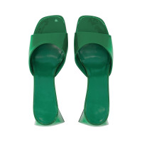 By Far Sandals Leather in Green