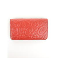 Chanel Accessoire Leer in Rood