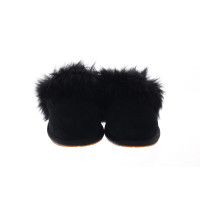 Ugg Australia Slippers/Ballerinas Leather in Black