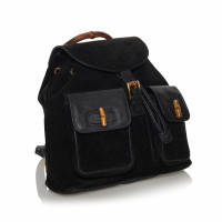 Gucci Bamboo Backpack en Noir