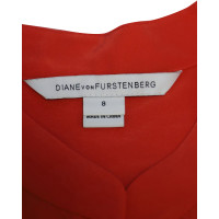 Diane Von Furstenberg Bovenkleding Zijde in Oranje