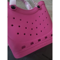 Balenciaga Crocs Tote in Pink