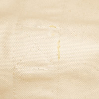 Hermès Tote Bag aus Canvas in Weiß