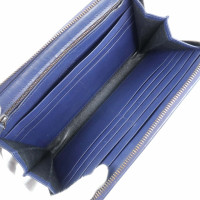 Bottega Veneta Täschchen/Portemonnaie aus Leder in Blau