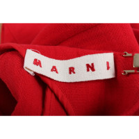 Marni Vestito in Lana in Rosso