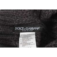 Dolce & Gabbana Chapeau/Casquette en Laine en Gris