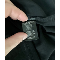 Balmain Top Cotton in Black