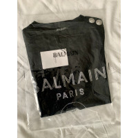 Balmain Top Cotton in Black