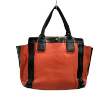 Chloé Alison East West Tote Bag Leer in Bruin