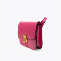 Céline Box Bag Medium en Cuir en Rose/pink