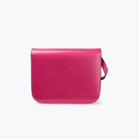 Céline Box Bag Medium Leather in Pink