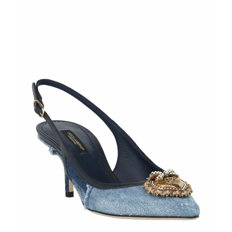 Dolce & Gabbana Pumps/Peeptoes in Blau