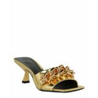 Versace Slippers/Ballerinas Leather in Gold