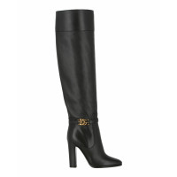 Dolce & Gabbana Bottes en Cuir en Noir