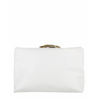 Alexander McQueen Clutch Bag Leather in White
