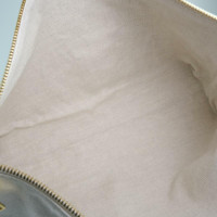 Bottega Veneta Clutch Bag Canvas in Beige