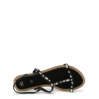 Rocco Barocco Sandals in Black