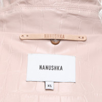 Nanushka  Jacket/Coat in Nude