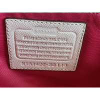 Coach Shopper Leather in Fuchsia