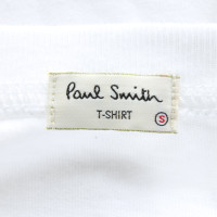 Paul Smith Oberteil aus Baumwolle in Weiß