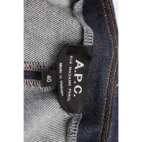 A.P.C. Dress Jeans fabric in Blue