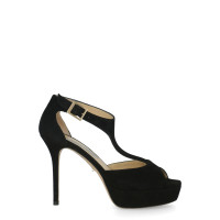 Jimmy Choo Sandales en Cuir en Noir