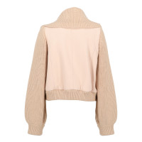Chloé Jacke/Mantel aus Wolle in Rosa / Pink