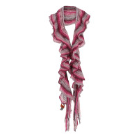 Missoni Schal/Tuch aus Wolle in Rosa / Pink