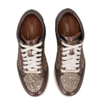 Jimmy Choo Trainers Leather in Brown