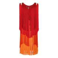 Alberta Ferretti Dress Silk in Orange