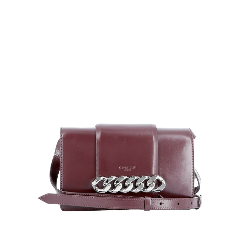 Givenchy Infinity Bag Leer in Bordeaux