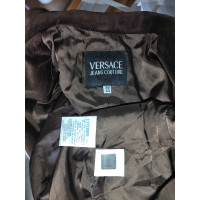 Versace Jacke/Mantel in Braun