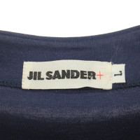 Jil Sander Robe en Coton en Bleu