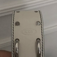 Tod's Armband Leer in Crème