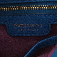 Emilio Pucci Handtas in blauw