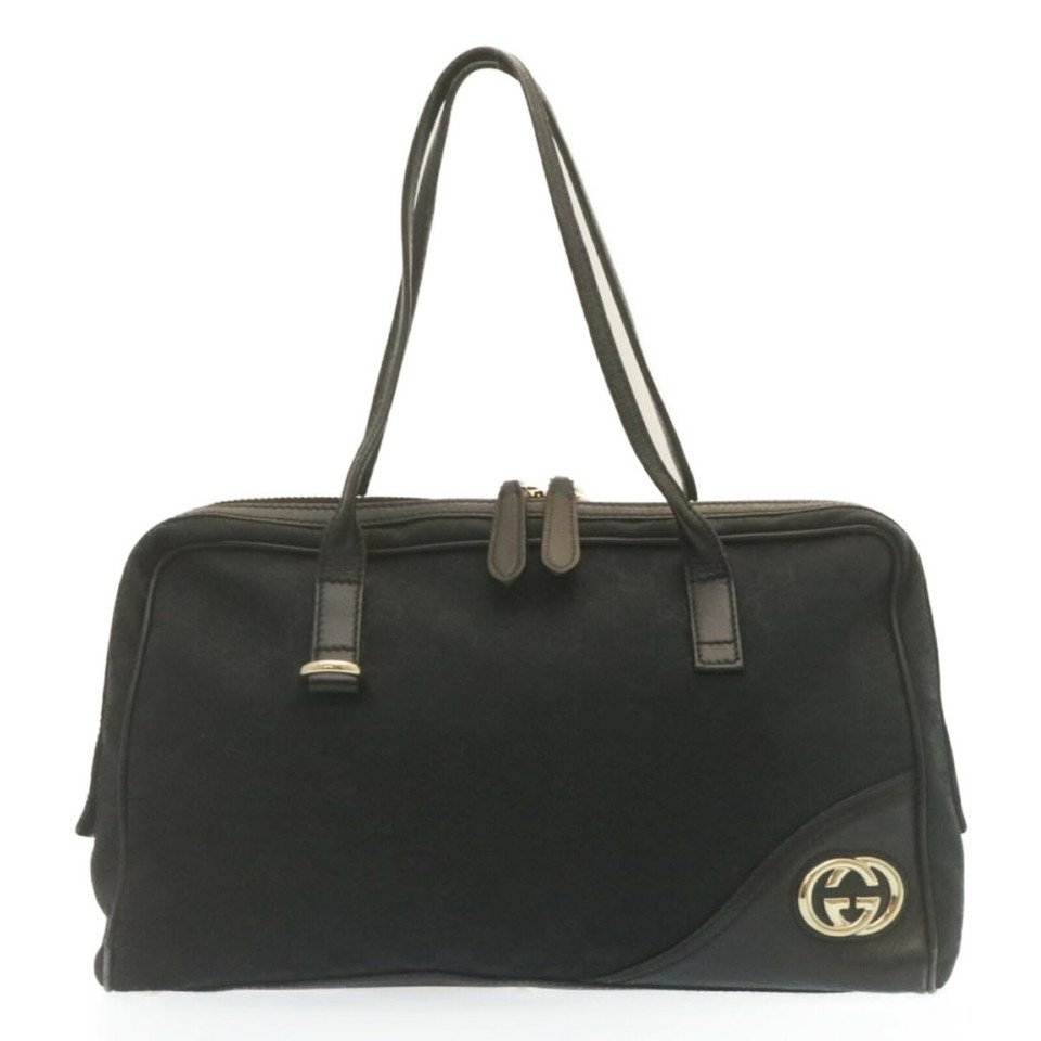 Gucci Tote bag Canvas in Black