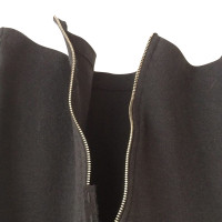 Dries Van Noten black T-shirt with zippers