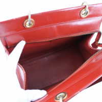 Céline Handtasche aus Leder in Rot