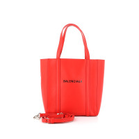 Balenciaga Everyday Tote Leather in Red
