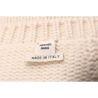 Hermès Maglieria in Cashmere in Crema