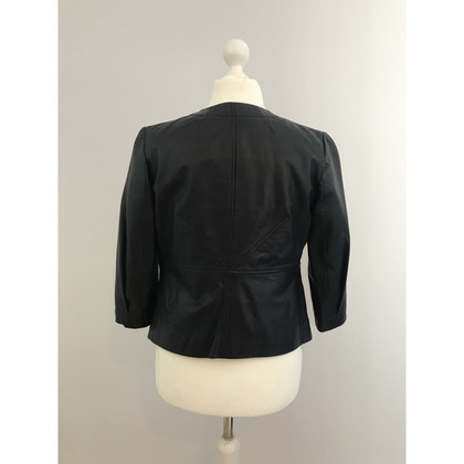 Paul Smith Jacket/Coat Leather in Black
