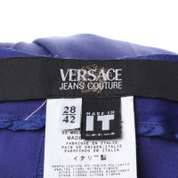Versace Pantalon en Bleu Royal