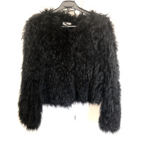 Whistles Jacket/Coat Fur in Black