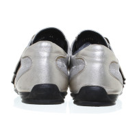Gucci scarpe da ginnastica color argento