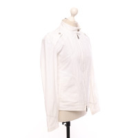Burberry Jacke/Mantel aus Stoff in Weiß